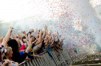 Confetti Explosion at Creamfields 2011
